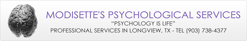 Psychologists in Longview - Modisette's Psychological Services Logo